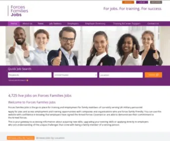 Forcesfamiliesjobs.co.uk(Forces Families Jobs) Screenshot