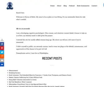 Forcesofhabit.com(Forces of Habit) Screenshot