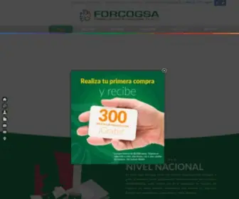 Forcogsa.com.mx(Código de barras) Screenshot