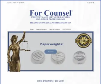 Forcounsel.com(For Counsel) Screenshot