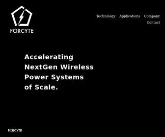 Forcyte.io(Wireless power) Screenshot