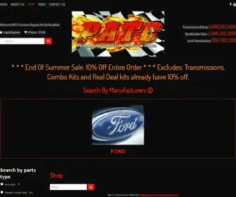 Ford-AOD.com(Shop online for Ford Transmission Parts) Screenshot