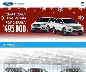 Ford-Kolos.ck.ua(Офіційний автосалон автомобілів Ford у Черкаси. КОЛОС) Screenshot