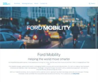 Ford-Mobility.eu(Ford Mobility) Screenshot