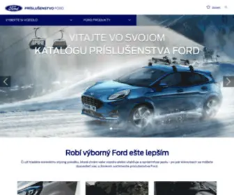 Ford-Prislusenstvo.sk(Ford Online Accessory Catalogue) Screenshot