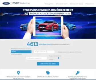 Ford-WebStore.fr(Le Site Officiel de Ford France) Screenshot