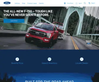 Ford.ca(New Cars) Screenshot