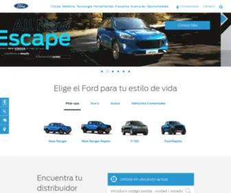 Ford.cl Screenshot