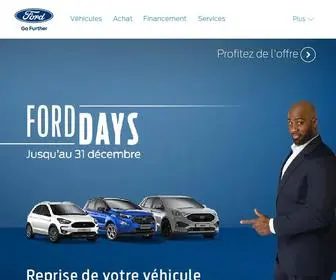 Ford.fr(Le Site Officiel de Ford France) Screenshot