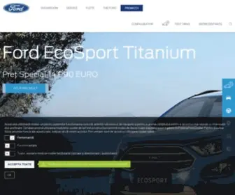 Ford.md(Ford Moldova) Screenshot