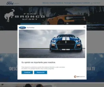 Ford.mx(Conoce la Nueva Gama de Vehículos Ford) Screenshot