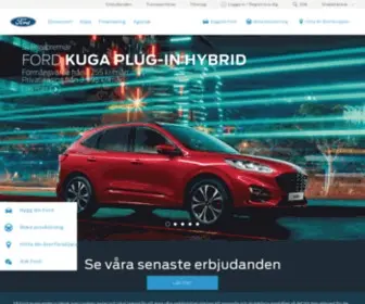 Ford.se(Ford Sveriges officiella hemsida) Screenshot