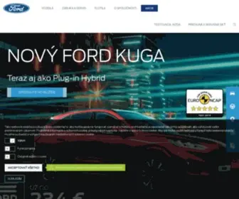 Ford.sk(Ford Slovakia) Screenshot