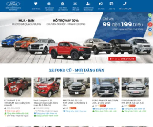 Fordassured.com.vn(Trung tâm xe ford đã qua sử dụng) Screenshot