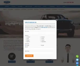 FordbacGiang.net(Ford Bắc Giang) Screenshot