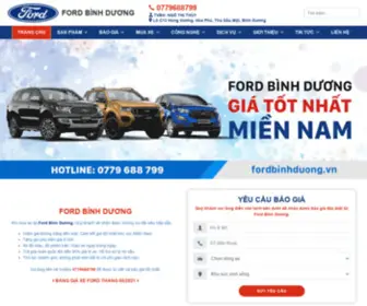 Fordbinhduong.com(Ford Bình Dương) Screenshot