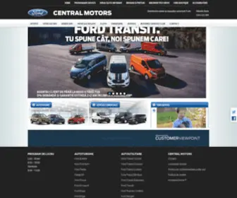 Fordbistrita.ro(Ford Bistrita Central Motors) Screenshot