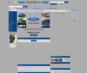 Fordclub.eu(Ford klub) Screenshot