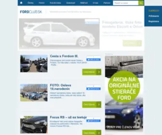 Fordclub.sk(Najväčšia) Screenshot