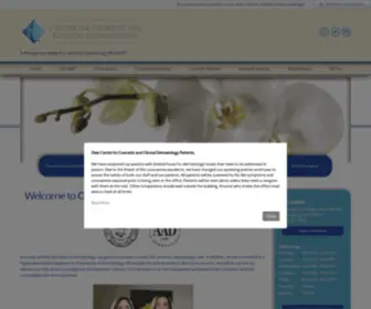 Fordderm.com(The Center For Cosmetic And Clinical Dermatology) Screenshot