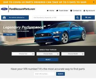 Forddiscountparts.com(Ford Discount Parts) Screenshot