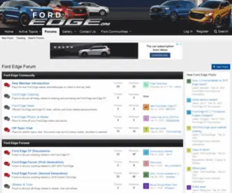 Fordedge.org(Ford Edge Forum) Screenshot