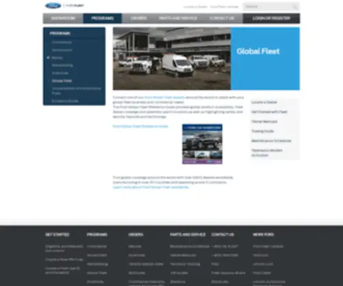 Fordglobalfleet.com Screenshot