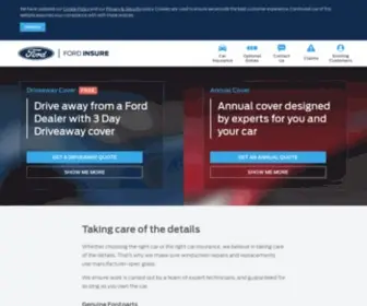 Fordinsure.co.uk(Ford Insure) Screenshot