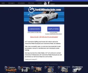 Fordlmdealerjobs.com(Auto Ford Jobs Board) Screenshot