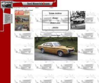 Fordmaverick.com(This site) Screenshot