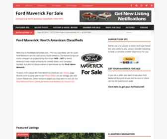 Fordmaverickforsale.com(Ford Maverick For Sale) Screenshot