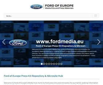 Fordmedia.eu(Press Kit Repository & Microsite Hub) Screenshot