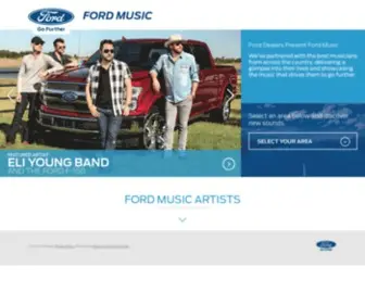 Fordmusic.com Screenshot
