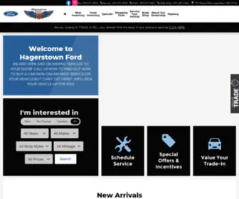 Fordofhagerstown.com Screenshot