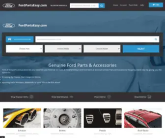 Fordpartseasy.com(Shop Ford Replacement Parts & Accessories) Screenshot