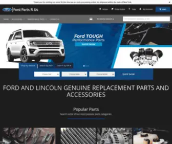 Fordpartsrus.com(Shop Genuine Ford Parts & Accessories) Screenshot