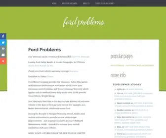 Fordproblem.com(Ford Problems) Screenshot