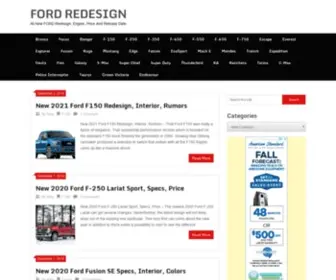 Fordredesign.com(FORD REDESIGN) Screenshot