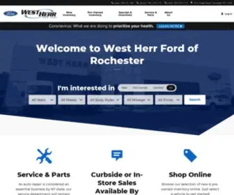 Fordrochester.com(New Ford Inventory) Screenshot