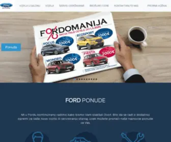 Fordsabac.rs(Ford) Screenshot