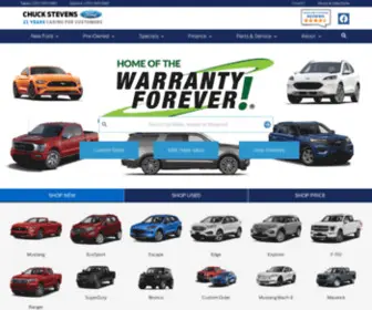 Fordsforasong.com(Chuck Stevens Ford) Screenshot