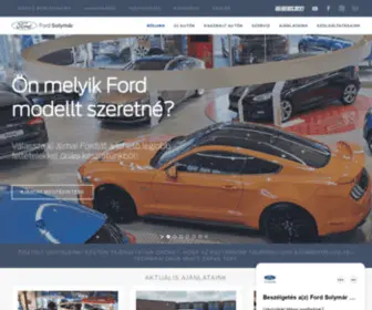 Fordsolymar.hu(Ford Solym) Screenshot