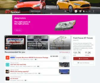 Fordstnation.com(Ford Focus ST Forum) Screenshot
