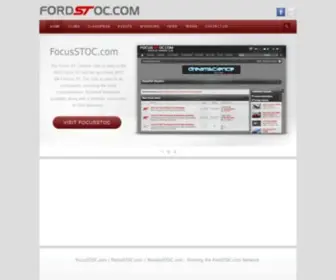 Fordstoc.com(Ford ST Owners Club Network) Screenshot