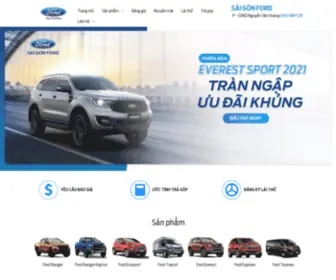 Fordtranhungdao.net(Đại Lý Sài Gòn Ford Báo Giá Lăn Bánh Sốc) Screenshot