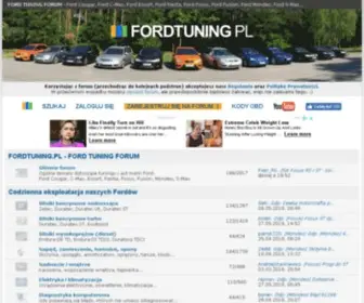 Fordtuning.pl(FORD TUNING FORUM) Screenshot