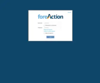 Foreaction.cloud(Political Engagement Software) Screenshot