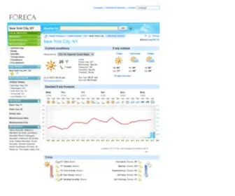 Foreca.biz(Weather Forecast Bucharest) Screenshot