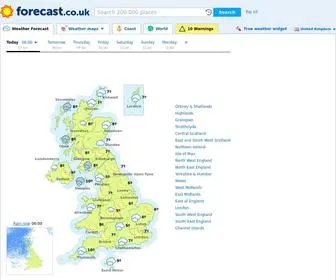 Forecast.co.uk(Weather Forecast) Screenshot