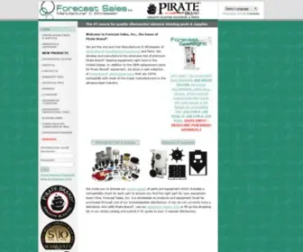 Forecastsalesinc.com(Sandblasting Parts & Sand Blasting Equipment) Screenshot